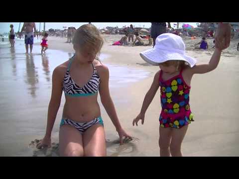 Jersey Shore Adalyn at the beach 2