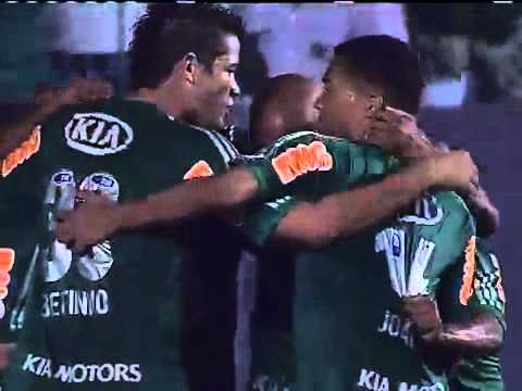Gols - Palmeiras 2 x 0 Coritiba - (1º Jogo) Final Copa do Brasil 2012
