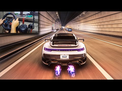 Thumbnail for 700 HP Porsche 911 TECHART FULL SEND - Assetto corsa - Logitech g29 gameplay (POV) by TechArt