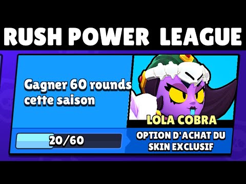 RUSH COUPE STAR sur BRAWL STARS pour LOLA COBRA