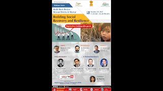 Build Back Better - Beyond Bricks and Mortar - Webinar 2 Building Social Recovery and Resilience.|