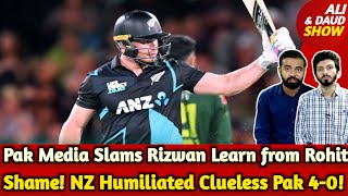 NZ Humiliated Clueless Pak 4-0! PAK Media Bashing Learn from India How To Win in T20s
