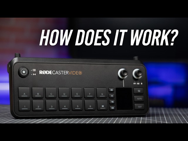 RODE RODECaster Video All-in-One Production Console