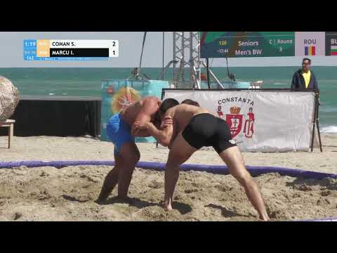 Round 3 Men's BW - 70 kg: S. COMAN (ROU) v. I. MARCU (MDA)