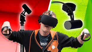 We Made an INVISIBLE VR Gaming Setup!