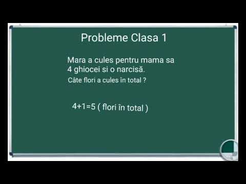 Probleme clasa 1 Adunare exemple exercitii matematica