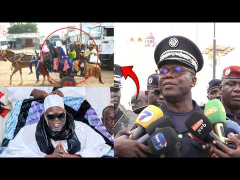 Touba le Commissaire Spécial de Touba Mise au point aux charretiers pour le Grand Magal....