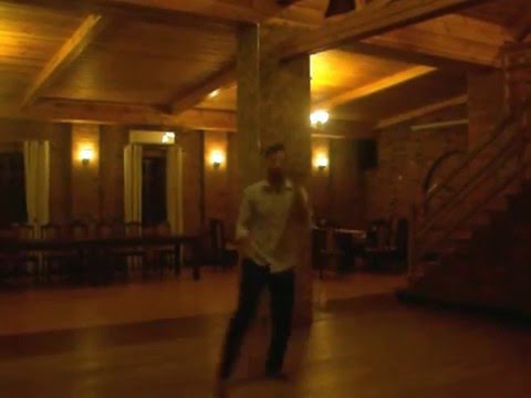 Restauracja "Stodoła" Mały pokaz po dyskotece, Barman Adam Rękoś, na szybko bez przygotowania :-)