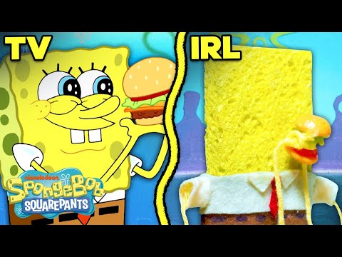 "To Love a Patty" Music Video IRL | SpongeBob ❤️ Krabby Patty