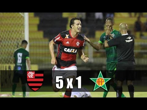 FLAMENGO 5X1 PORTUGUESA-RJ - GOLS E MELHORES MOMENTOS - TAÇA RIO 2017 (11/03/17)