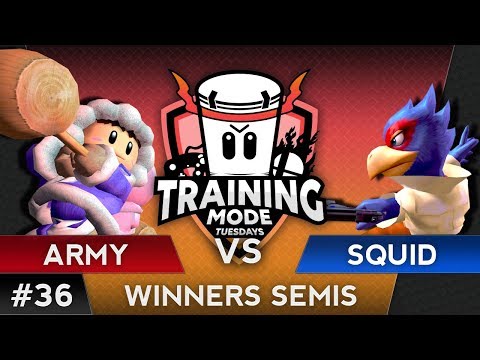 TMT 36 - Army (Icies) VS Squid (Falco) - SSBM Winners Semis - Smash Melee