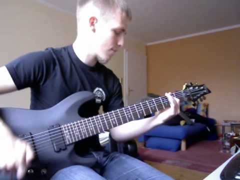 Testing my brandnew Schecter Diamond Demon 7 String Guitar