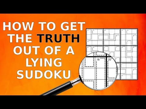 How to Get the Truth Out of a Lying Sudoku