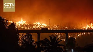 Devastadoras llamas en Chile dejan al menos 18 muertos