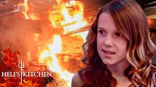 Young Millie Bobby Brown Witnesses 'Family Night' Meltdown | Hell's Kitchen