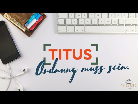 1 - Einleitung zum Titus-Brief