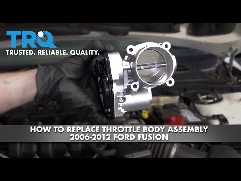 How To Replace Throttle Body Assembly 2006-2012 Ford Fusion