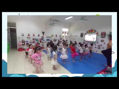 VIDEO Tập thể dục sáng cùng các bé yêu lớp mẫu giáo 4 tuổi B1 Trường Mầm non Bắc Sơn