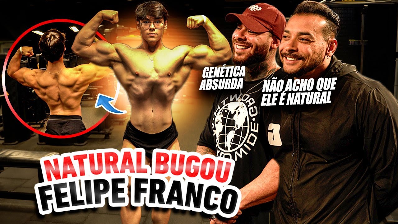 FELIPE FRANCO AVALIOU O NATURAL DE 17 ANOS COM LÉO STRONDA