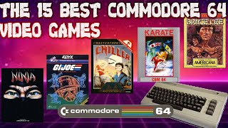 THE 15 BEST COMMODORE 64 VIDEO GAMES| RANKED