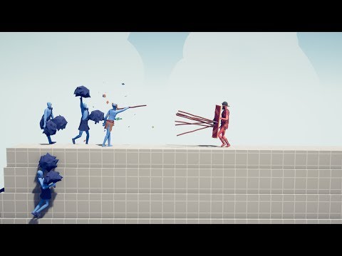 SPEAR THROWER & CHEERLEADERS vs EVERY UNIT - Totally Accurate Battle Simulator TABS