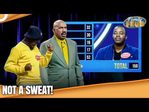 Big Points From Kwesta In Fast Money Round! | Family Feud | Fast Money