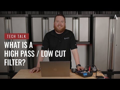 What is a High Pass / Low Cut Filter? On Pro Acoustics Tech Talk Episode 135