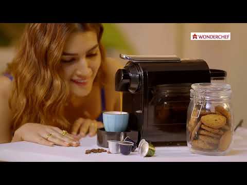Regalia Capsule Coffee Machine with Frother | Perfect espresso shots for Cappuccino, Latte and Americano | Compatible with Nespresso Capsules | 3 Coffee Shot options - Ristretto, Espresso, Lungo | Patented Capsule Ejection System | 1400W