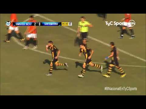 Gimnasia (Mza) 3 Santamarina 3 - Primera B Nacional 2018/19 (Fecha 24)
