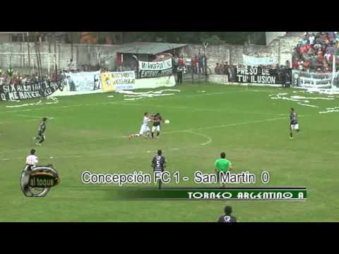 CONCEPCION FC 1 -  SAN MARTIN 0
