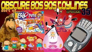 OBSCURE (well sort of) TOY LINES from the 80's to TODAY| ep. 35