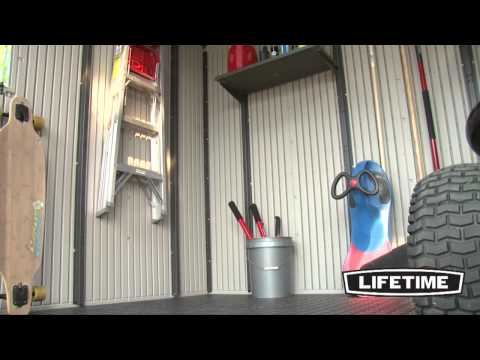 Lifetime 11 Ft. x 11 Ft. Outdoor Storage Shed