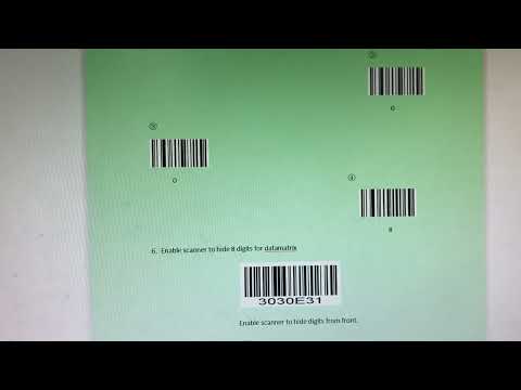 Programming for C750 on scannig French post code