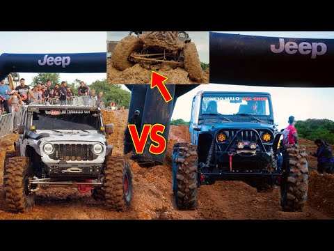 DESAFIO JEEP VS JEEP EN COMPETENCIA EXTREMA 4X4 LA WAR OFF ROAD RD