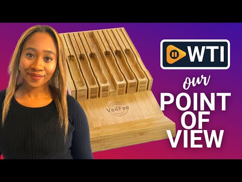 VaeFae Knife Drawer Organizer - WTI product video review