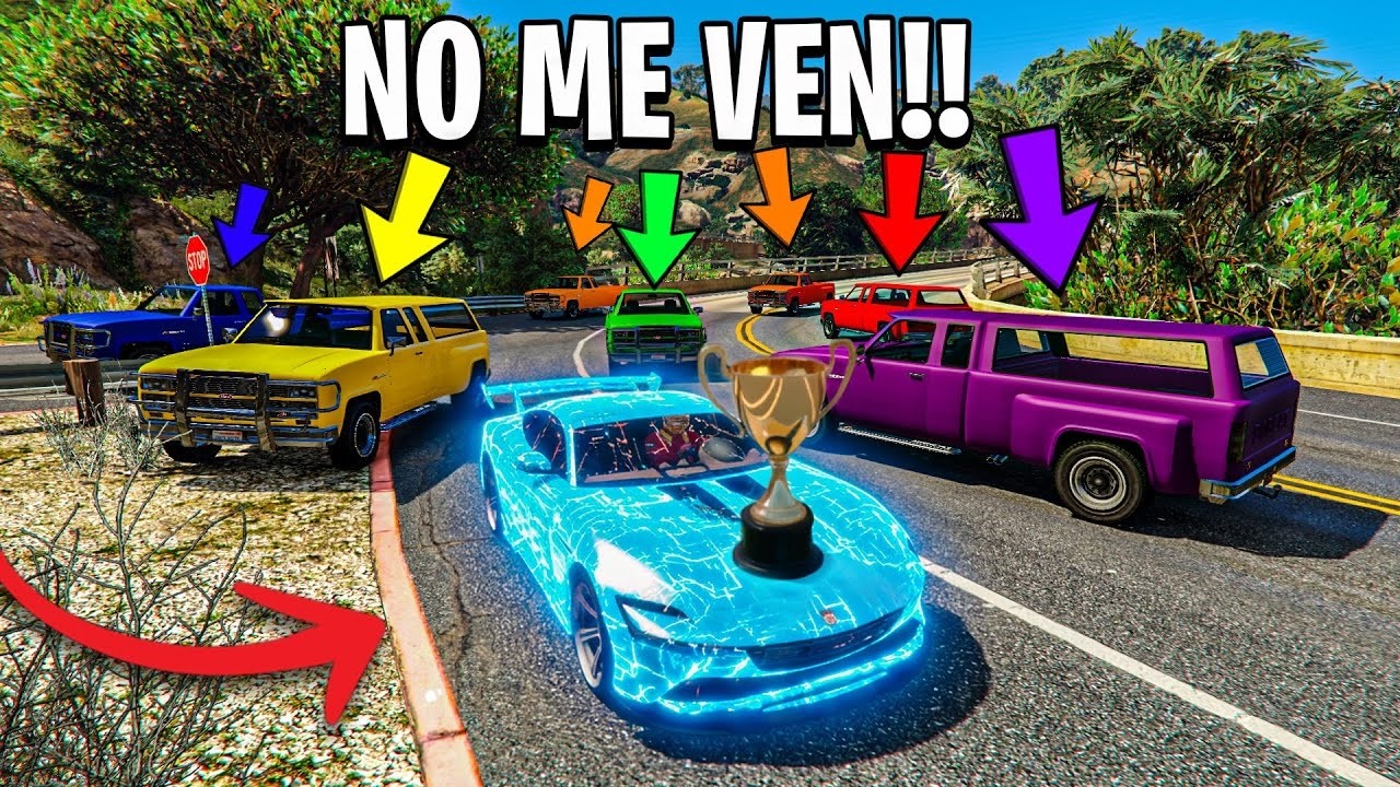 Tengo que COMPORTARME como un NPC para GANAR! VICTORIA SURREALISTA! - GTA 5 ONLINE