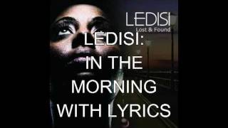 Ledisi In The Morning lyrics