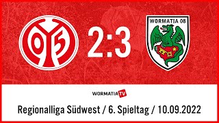 1. FSV Mainz 05 II - Wormatia Worms 2:3 (10.09.2022)