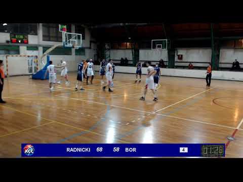 2MLS Playout 2. kolo / BKK Radnički - KK Bor RTB