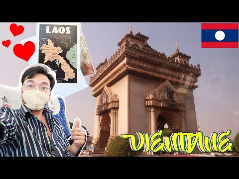 Vientiane First Impressions 🇱🇦: Vientiane Night Food Market Day 1 & Delicious Lao Street Food ວຽງຈັນ