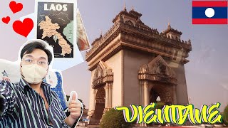 Vientiane First Impressions 🇱🇦: Vientiane Night Food Market Day 1 &amp;amp; Delicious Lao Street Food ວຽງຈັນ