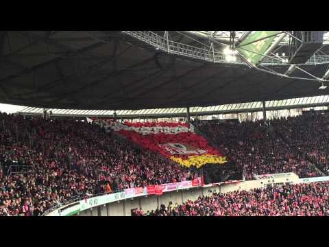 Hannover 96 vs Bayern München 1:3 07.03.2015 Choreografie Fans Stimmung