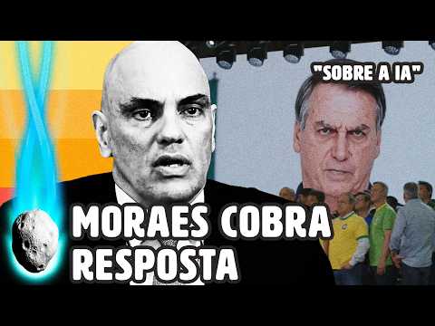MORAES DÁ 48 HORAS PARA BOLSONARO EXPLICAR VÍDEO DE IA | PLANTÃO