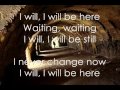 Abandon-Here waiting Lyrics 