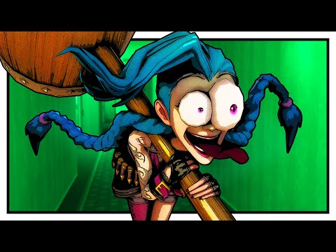 [SFM/LOL/THE MASK] SMOKIN' !!! (The mask, but it’s Jinx)