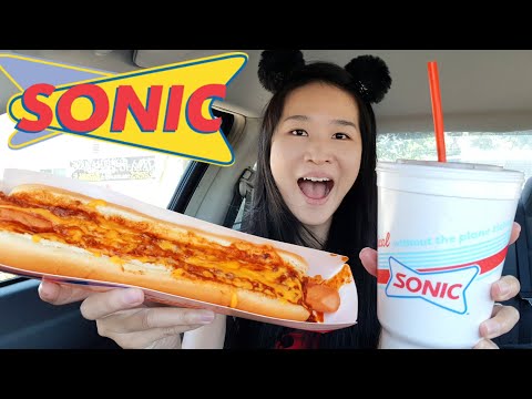 Sonic Drive-In Feast! Footlong Quarter Pound Coney...
