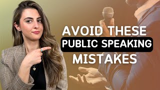 Top Public Speaking Mistakes to Avoid