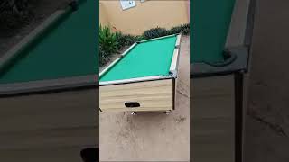 7ft snooker table with accessories for sell directly from factory made with HDF wood brand new