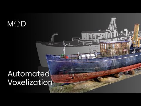Convert 3D point clouds to voxels using MOD Tech Lab’s 3D modeling AI
