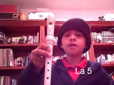 Notas para flauta (ES): Mary Ann, notas para flauta